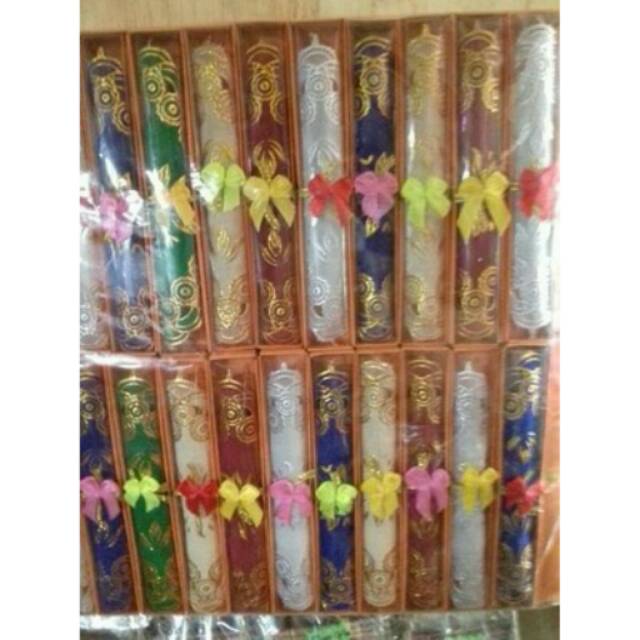 ISI 50 PCS SOUVENIR PERNIKAHAN TATAKAN GELAS KEMASAN MIKA