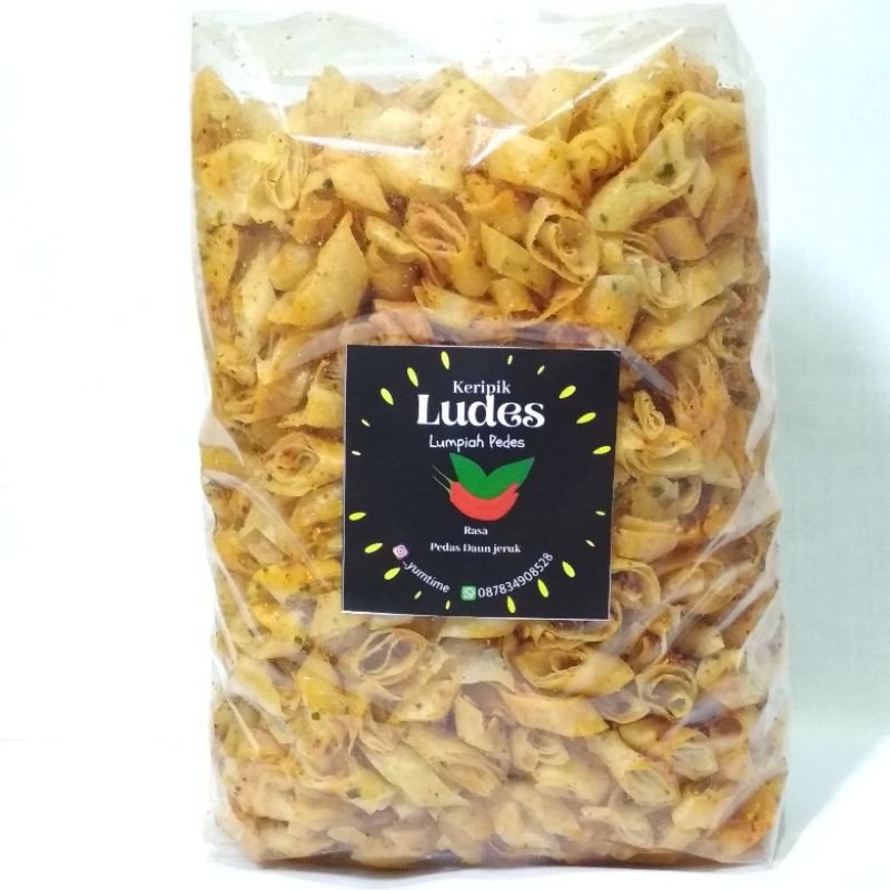 

Keripik Lumpiah/Keripik Ludes 1kg