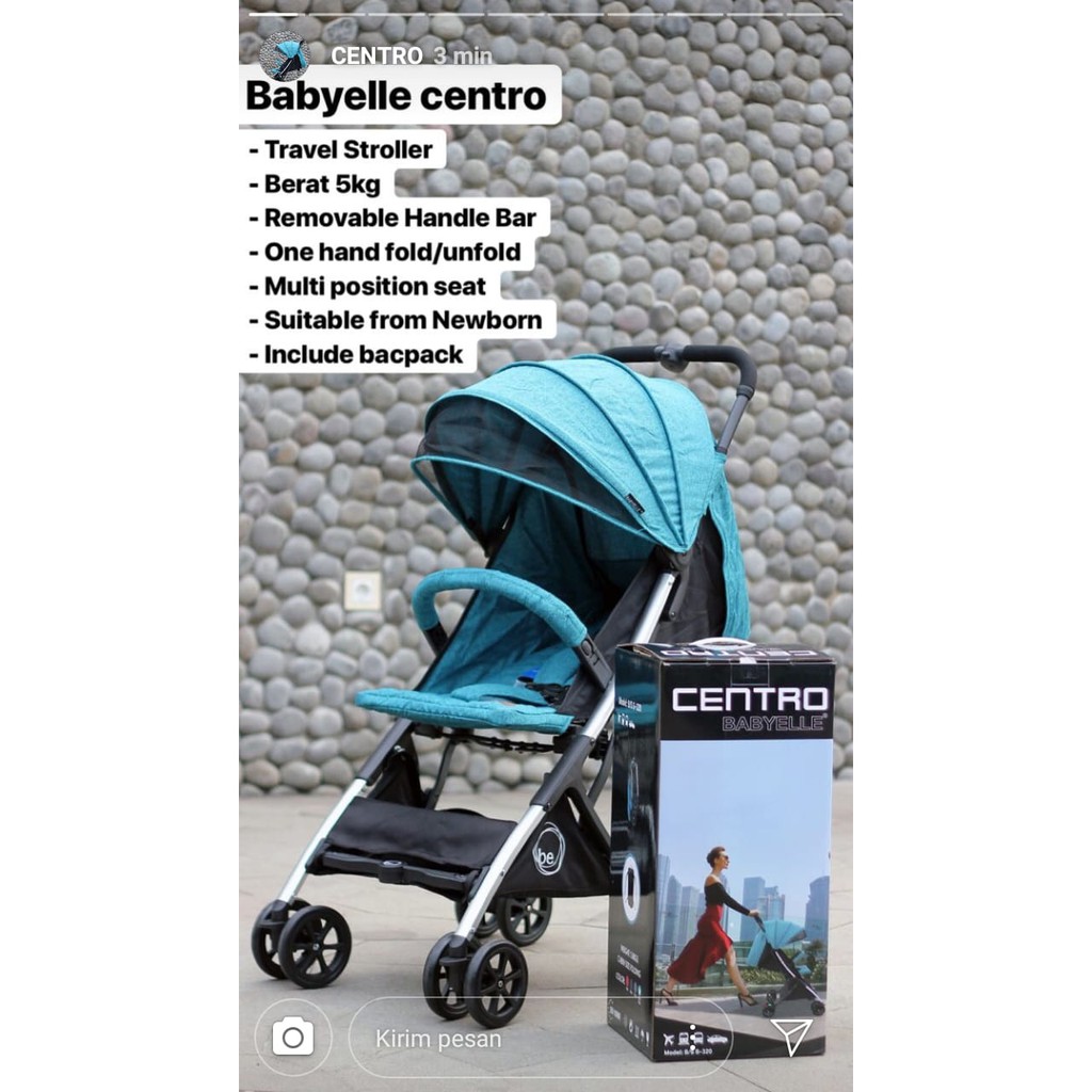 stroller baby elle centro