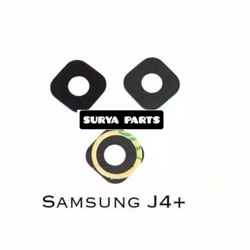 KACA KAMERA LENSA KAMERA BELAKANG SAMSUNG GALAXY J4+ J4 PLUS ORI