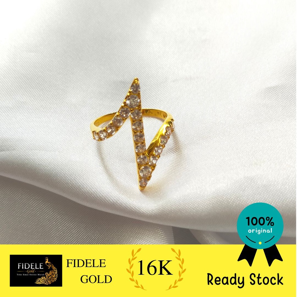 Cincin UBS emas 700 cincin petir emas asli murah Surabaya