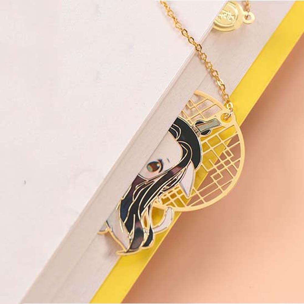 MXBEAUTY Vintage Tian Guan Ci Fu Tassel Book Markers Bookmark Xie Lian School Supply Anime Pagination Mark Metal Chinese Style Stationery