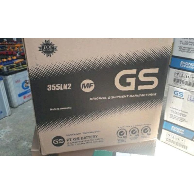 aki mobil innova reborn bensin gs mf 355ln2 original