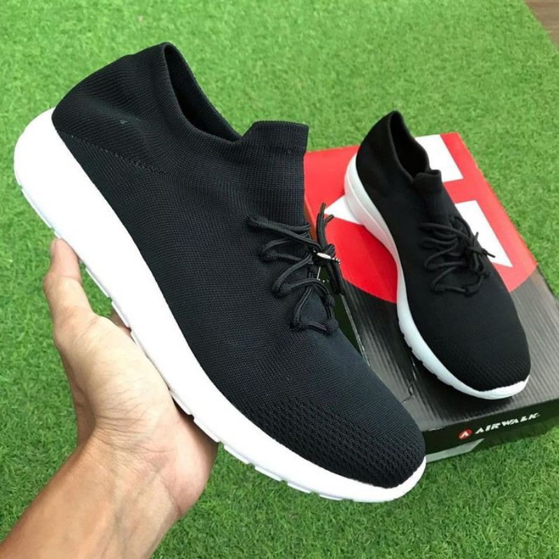 Sale 70% Sepatu Sneakers Pria Original Airwalk Lexus Black BNIB Termurah
