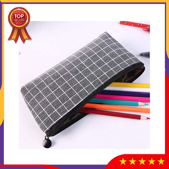 

ZV33 Tempat Pensil Pouch Alat Tulis Pensil Perlengkapan Peralatan Sekolah