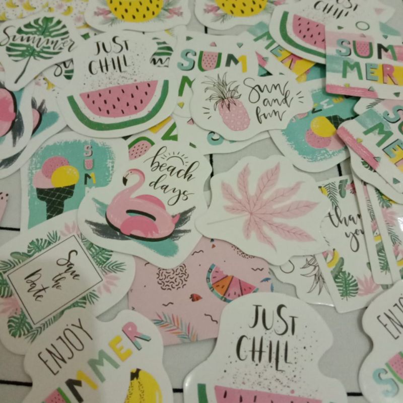 

Deco sticker summer