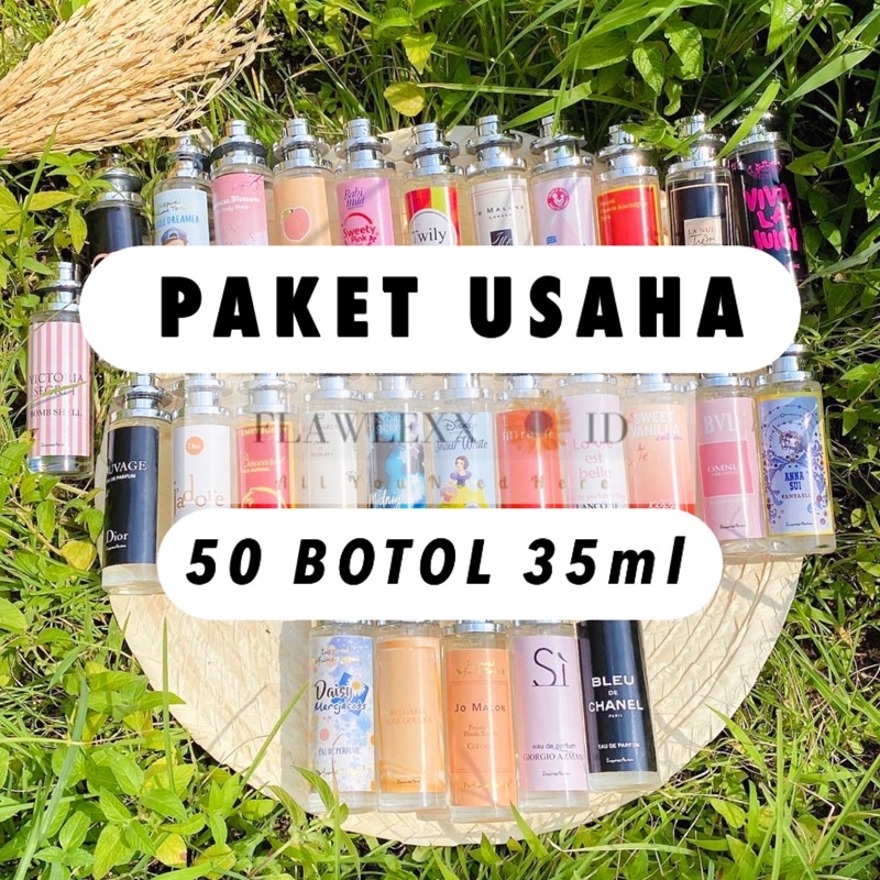 PAKET USAHA PARFUM THAILAND 50 BOTOL