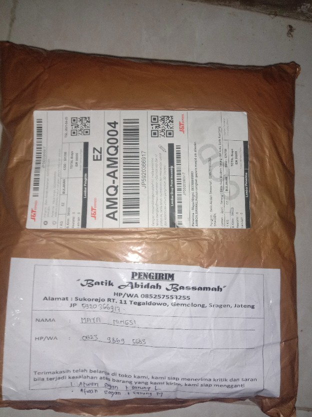 Batik Solo Modern Sarung Dan Koko Batik Kembang Gunung