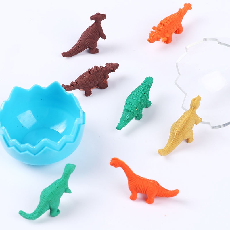 Penghapus / Eraser Dinosaurus / Mainan Telur Dinosaurus