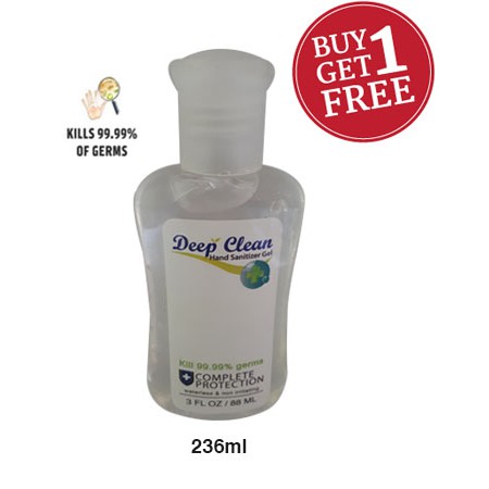 BUY 1 GET 1 FREE TERMURAH!!! Hand sanitizer gel 236ml