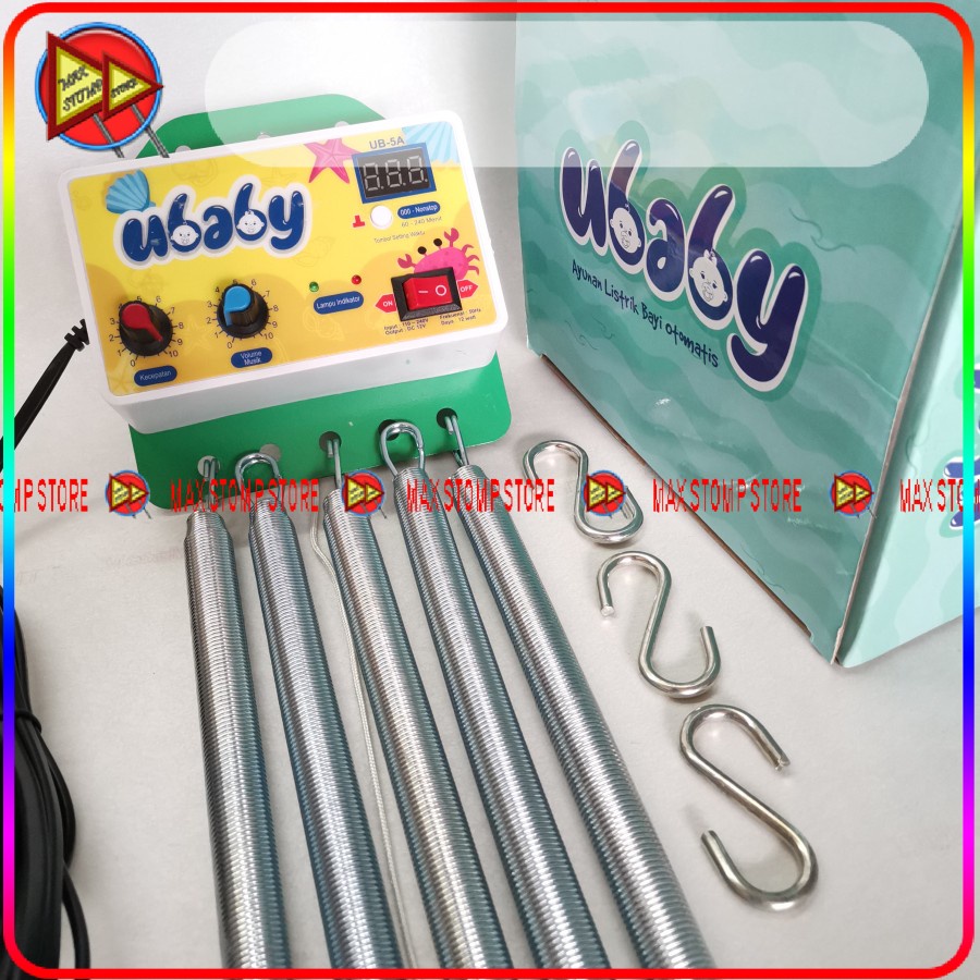 Ayunan Bayi Elektrik Ubaby 5per Ayunan Listrik Bayi