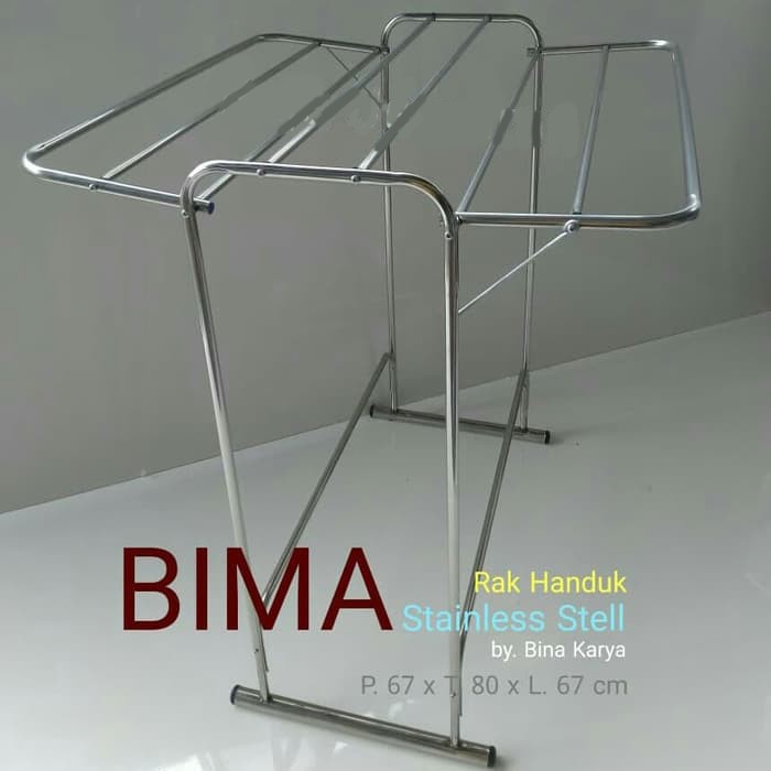 Jemuran Handuk Jemuran Baju Jemuran Pendek Jemuran Stainless Steel Jemuran Bina Karya Bima Shopee Indonesia