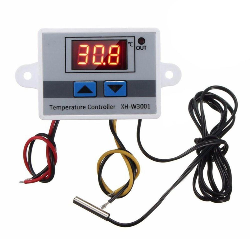 Lanfy Temperature Controller Thermometer Komponen Listrik Termostat LED Kontrol Mesin Tetas