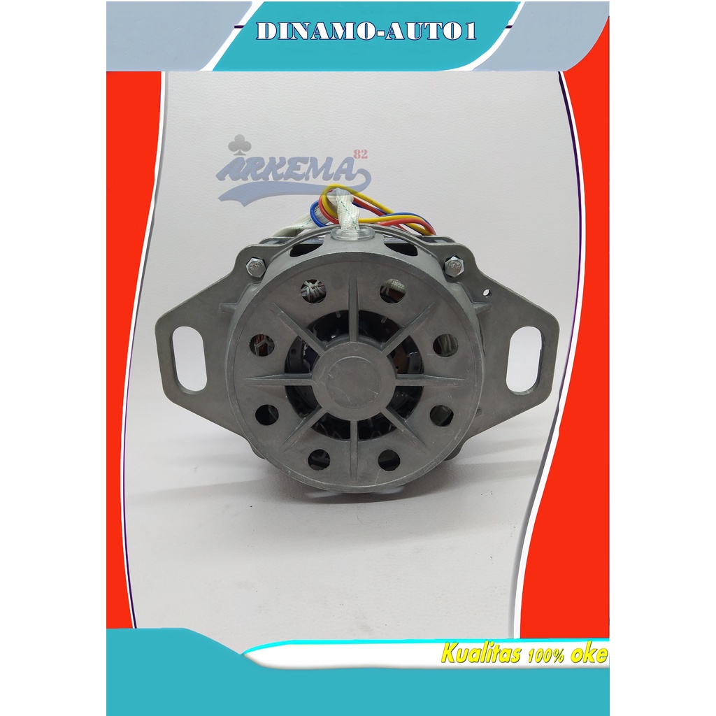 DINAMO AUTO 1 TABUNG 180W KAKI 2 | DINAMO MESIN CUCI TOP LOADING UMUM | DINAMO WASHING / WASH 180 W