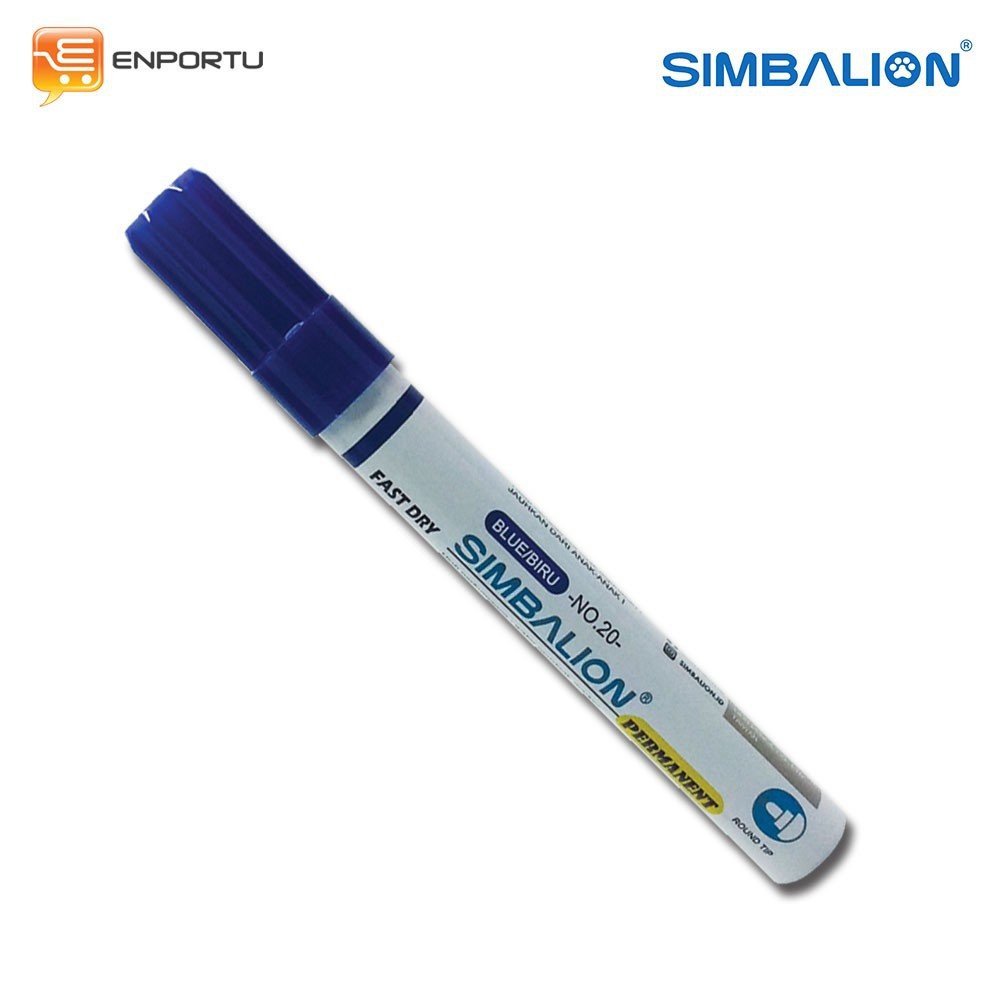 

Promo Simbalion Spidol Permanent Blue - Spidol Murah Bergaransi