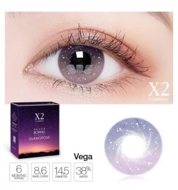 SOFTLENS X2 STARDUST FREE LENSCASE