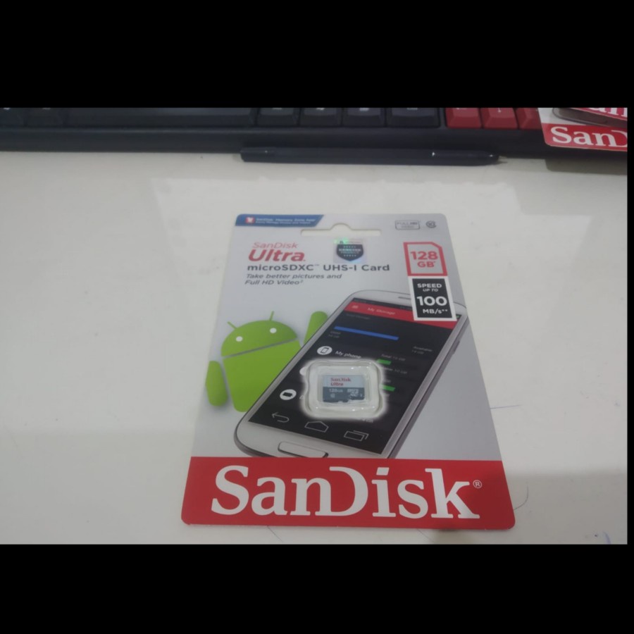 SANDISK ULTRA MICRO SD 100MB/S 32GB GARANSI RESMI