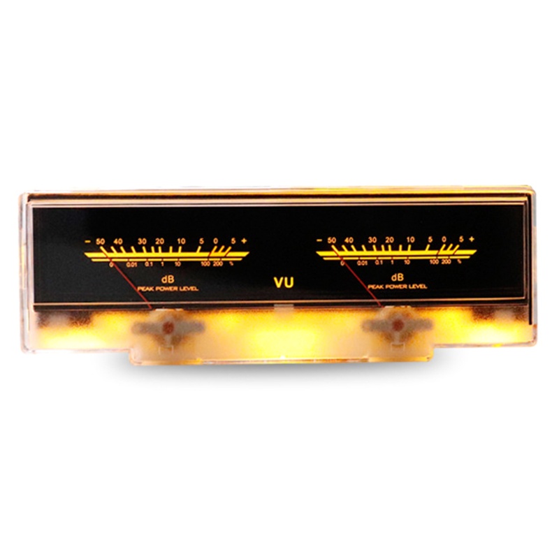 Mary Papan Amplifier Audio Stereo Double pointer VU Meter DB Level Adjustable Dengan Driver