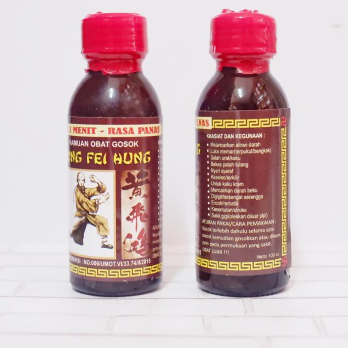 Kualitas Terbaik] Minyak Wong Fei Hung Kecil 100 Cc / Wong Fei Hung