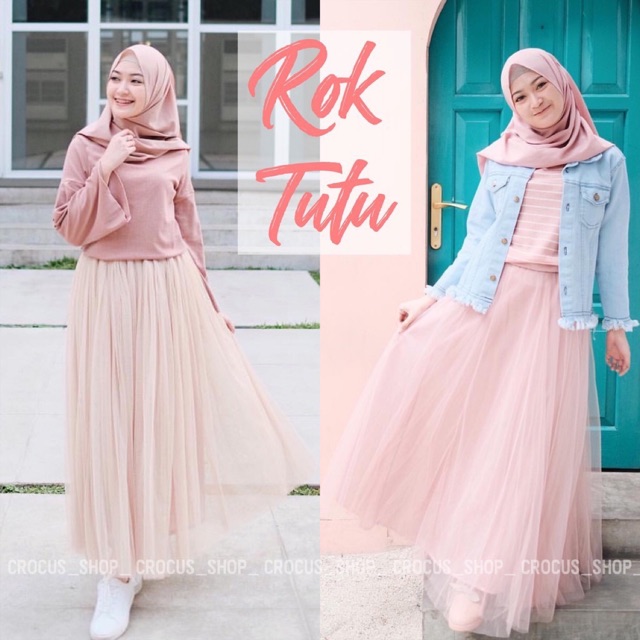  ROK  TUTU  PAKAIAN WANITA FASHION WANITA ROK  WANITA CELANA  