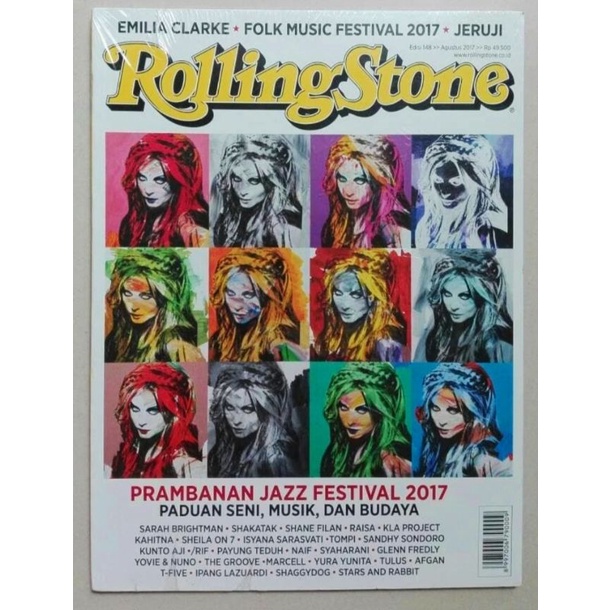 Majalah Rolling Stone edisi 148 Agustus 2017 - Prambanan Jazz Festival