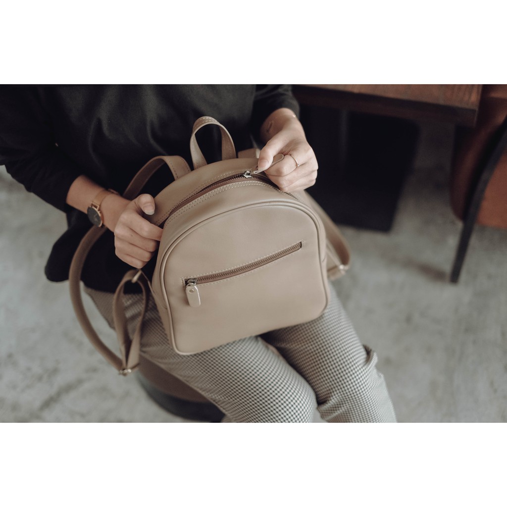 Shoeka - Tas kulit ransel - Leather Backpack - Mori