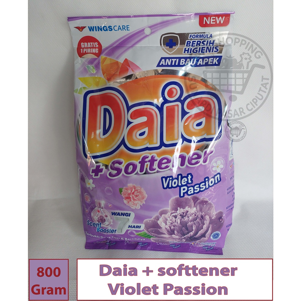 Daia Powder Detergent All varian 800gr