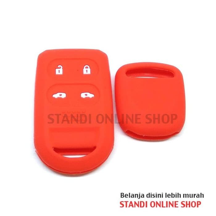 Silicone Remote Cover Kondom Kunci Keyshirt Honda Freed PSD Komplit