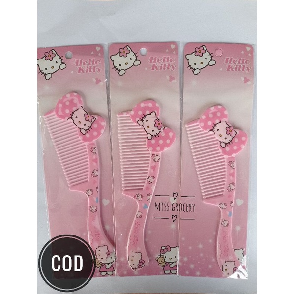 Sisir Anak Fancy Karakter Hello kitty Lucu Murah