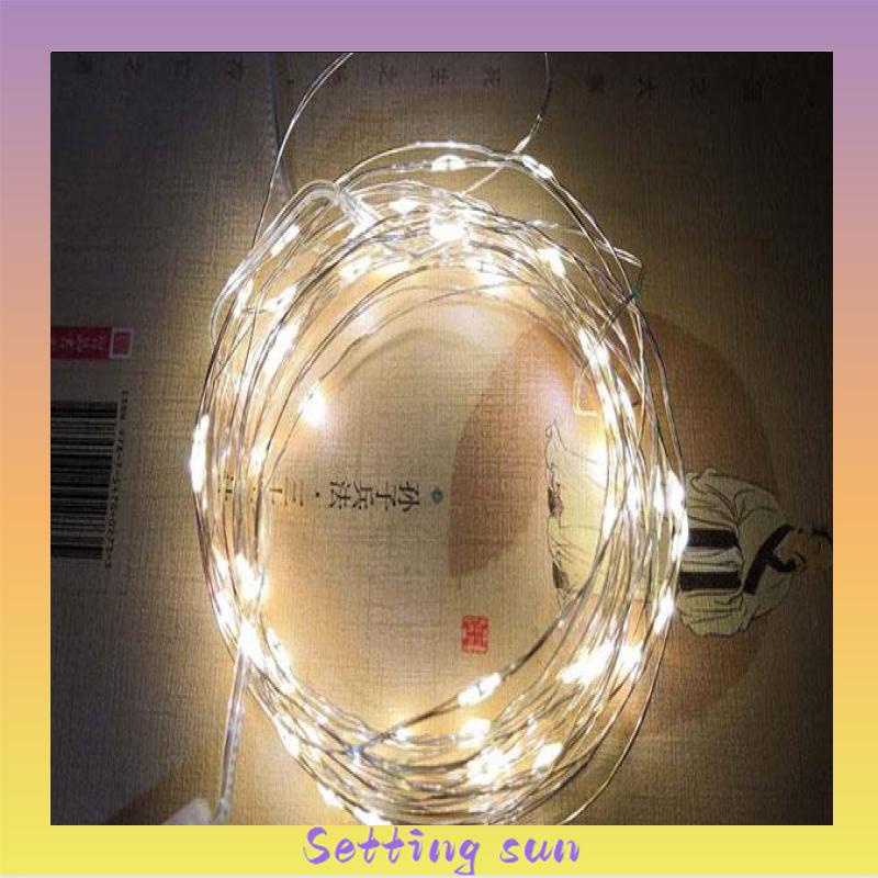 Lampu String Led 3m / 5m / 10m Anti Air Untuk Dekorasi Pesta Natal TN