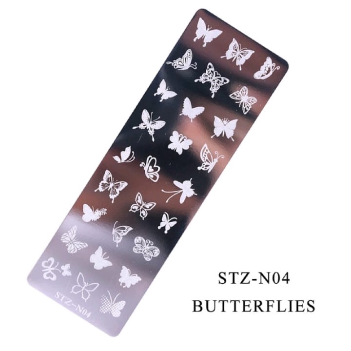 STZ STAMPING PLATE STAMP PLATE NAIL ART / HIASAN STAMPING GEL  PLAT BESI STAMP NAIL POLISH