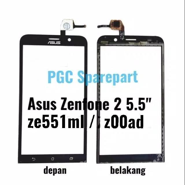 Original Touchscreen Asus Zenfone 2 5 5 Ze551ml Z00ad Z00ada Z00adb Z00adc Ts Layar Sentuh Shopee Indonesia