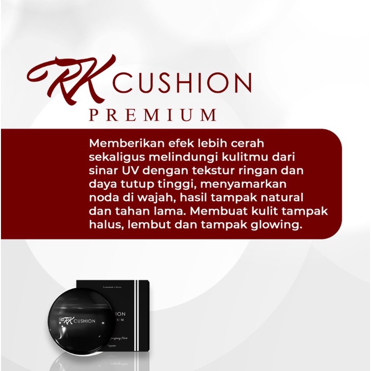 CUSHION PREMIUM RK GLOW GLOWING SEPANJANG HARI ORIGINAL BPOM