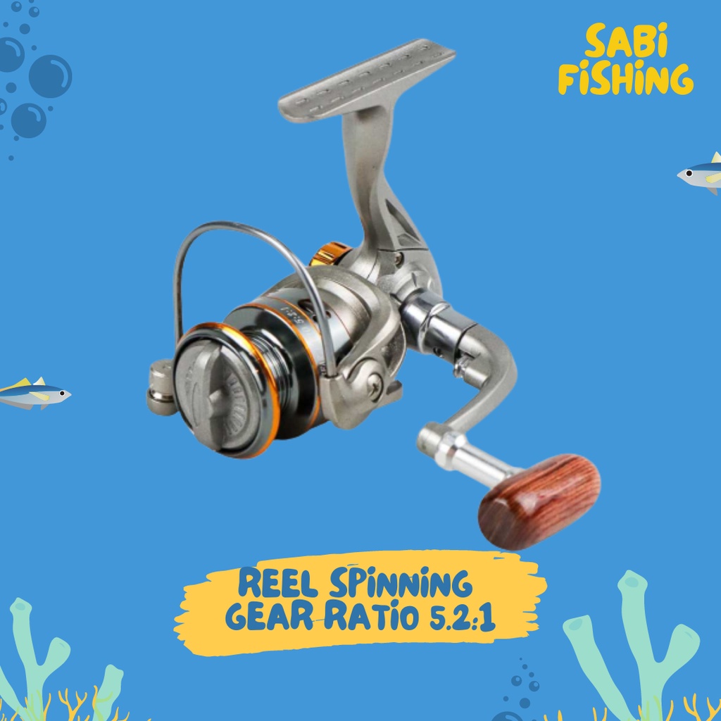 Reel Pancing Fishing Reel Kumparan Pancing 13BB 5.2:1