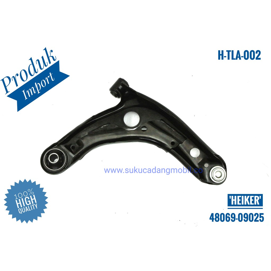 Lower Arm Assy Toyota Yaris / Vios LH 2007-2013 / HTLA-002