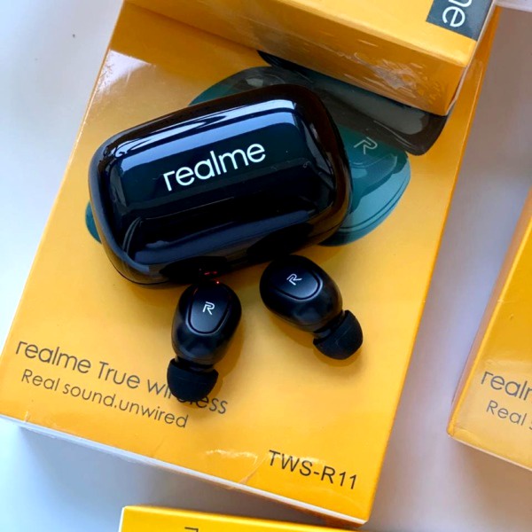 Realme TWS-4 R11 Earbuds Wireless Headset Bluetooth Stereo In-Ear Touch Control Realme