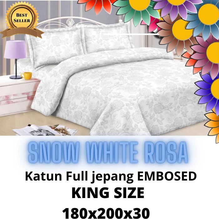 Sprei Seprei Homemade Aesthetic Embos Set Bedcover ukuran 180x200