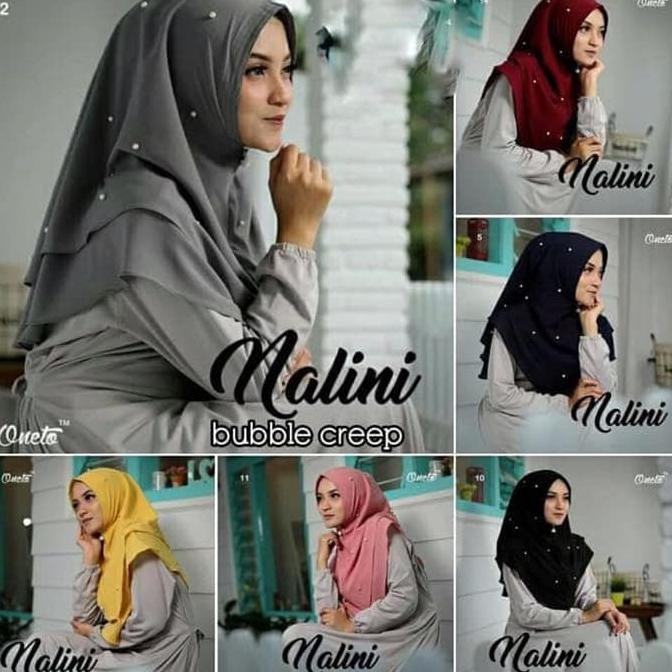 Dropship Oke Muslim Fashion Hijab Nalini Mutiara Muslim Fashion Bestseller