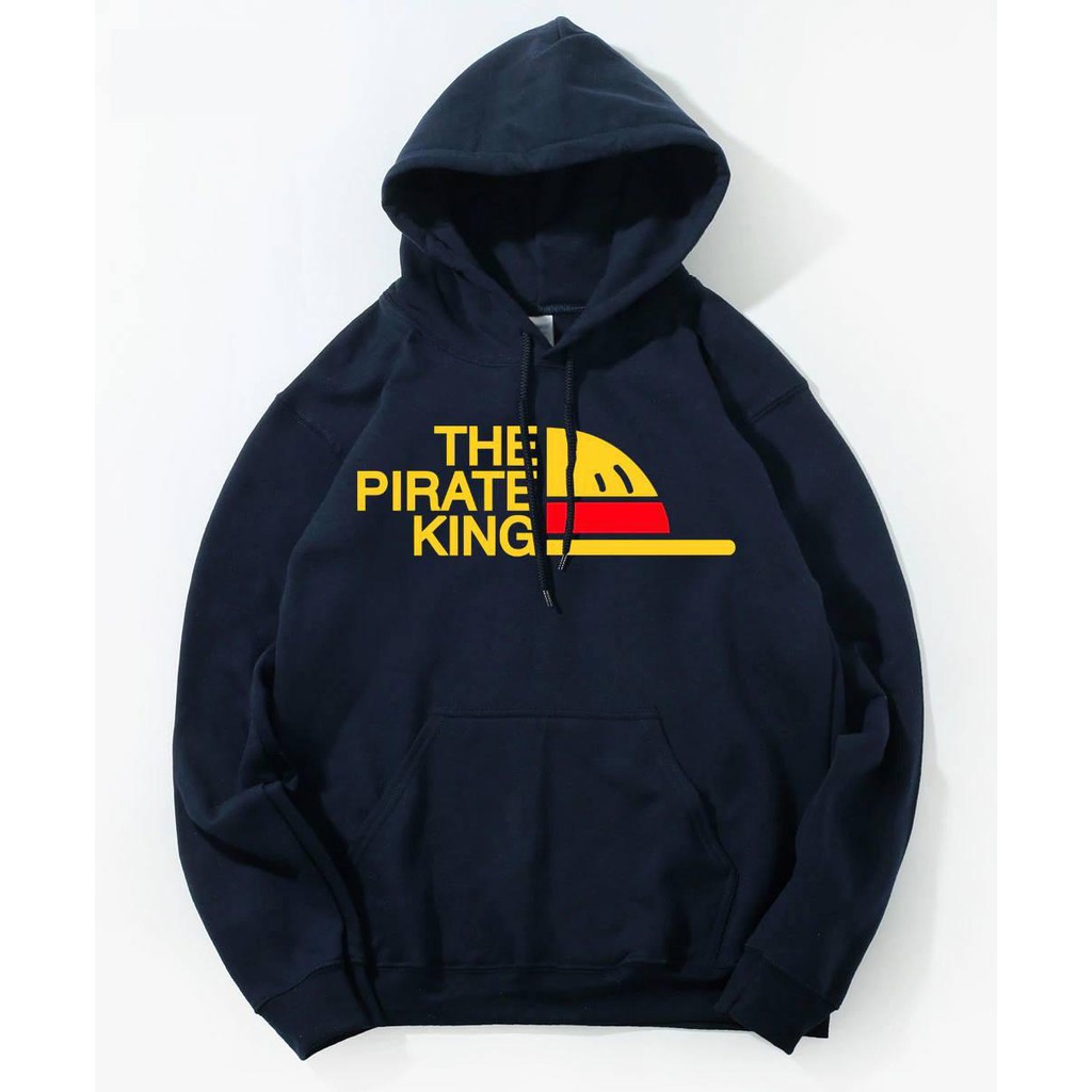 Sweater distro anime the Pirate King Navy Onepiece Mugiwara fleece premium