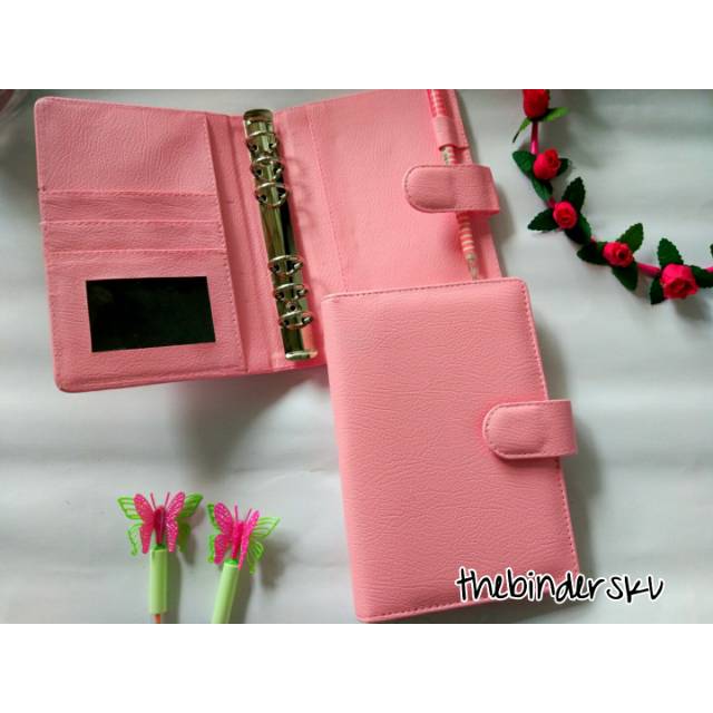 

BINDER POLOS 6 RING PINK MUDA A6