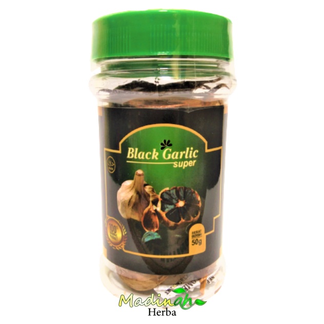 Black Garlic Super  Bawang Putih Fermentasi 50 gr Bawang Hitam Original