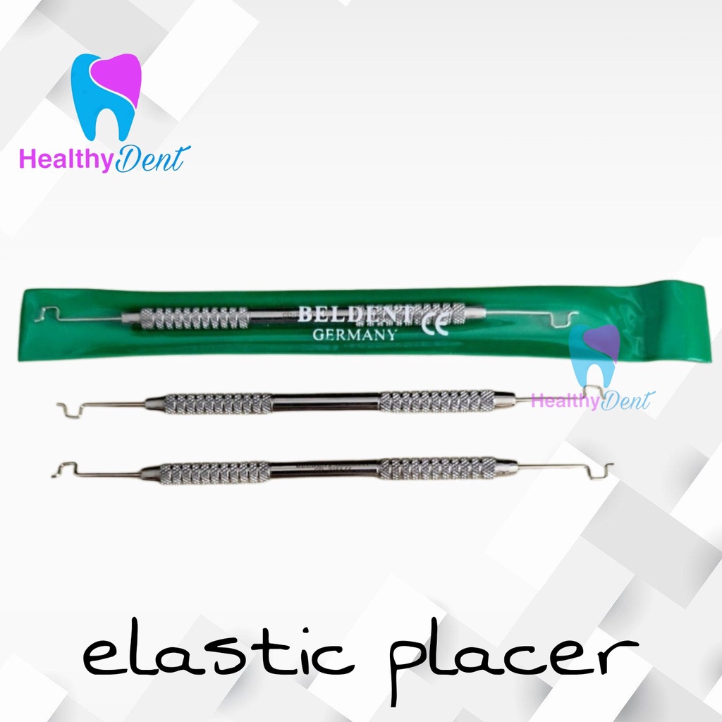 Dental Elastic Placer Alat Pasang dan ganti karet behel