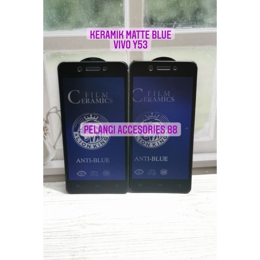 ANTIGORES VIVO Y53 2017 / Y53i MATTE BLUE KERAMIK ANTI RADIASI ANTI