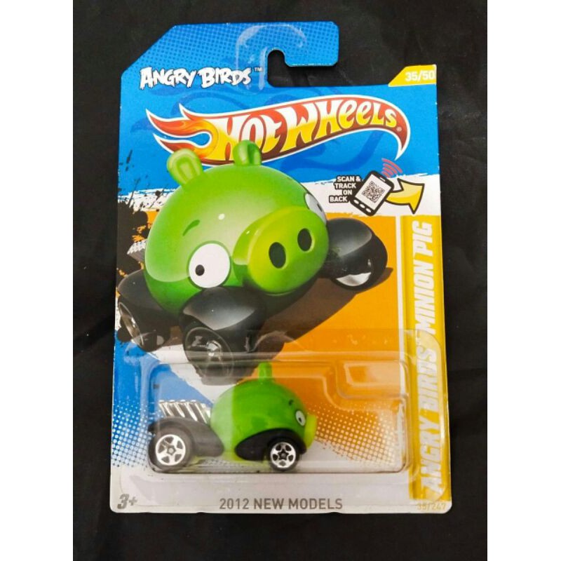 HOT WHEELS ANGRY BIRDS MINION card jelek