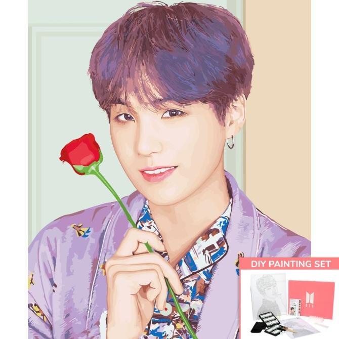 

PROMO BTS DIY Paintings SUGA - Do it Yourself Lukisan BTS/CAT AKRILIK SET/CAT AKRILIK SET 24 WARNA/CAT AKRILIK PASTEL/CAT AIR/CAT AIR LUKIS SET/CAT AIR GIOTTO/KUAS LUKIS 1 SET/KUAS LUKIS KECIL/KUAS LUKIS LENGKAP/KANVAS LUKIS/KANVAS LUKIS SKETSA/KANVAS