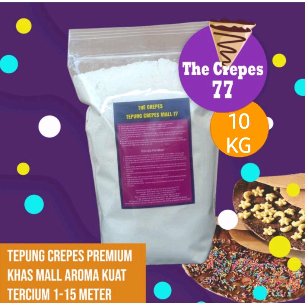 

Tepung Premix Crepes Premium Khas Mall Kemasan 10 KG THE CREPES77