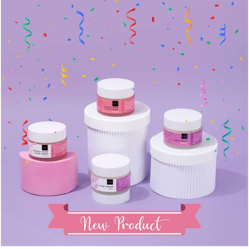 Scarlett Brightly Cream | SCARLETT Acne Cream | Day Cream | Night CreamORIGINAL 100%