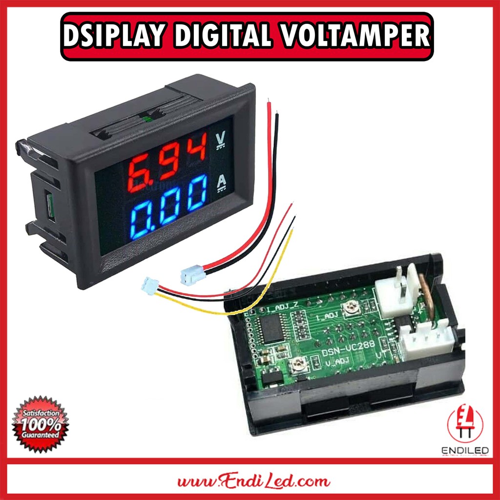 Digital volt amper meter DC