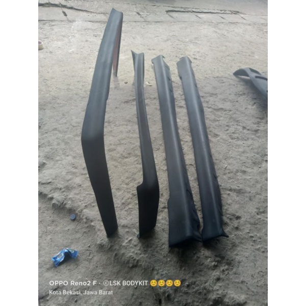 body kit  BODYKIT Mercedes Benz w210 BRABUS belakang saja TOP PRODUK kuat,tebal lentur