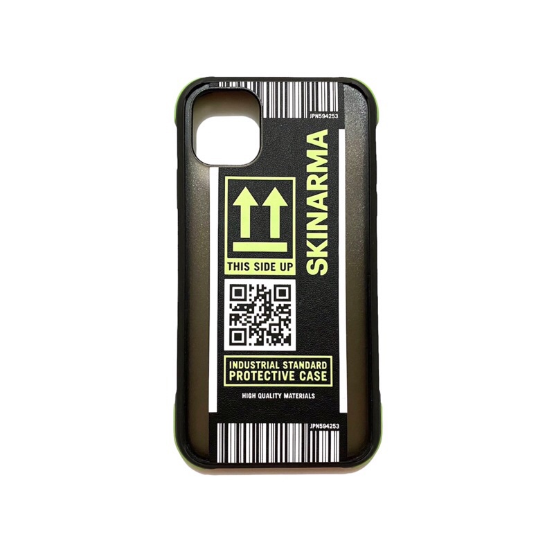 SKINARMA KOZUTSUMI BLACK / GREEN ORIGINAL CASE IPHONE 11 SECOND MURAH